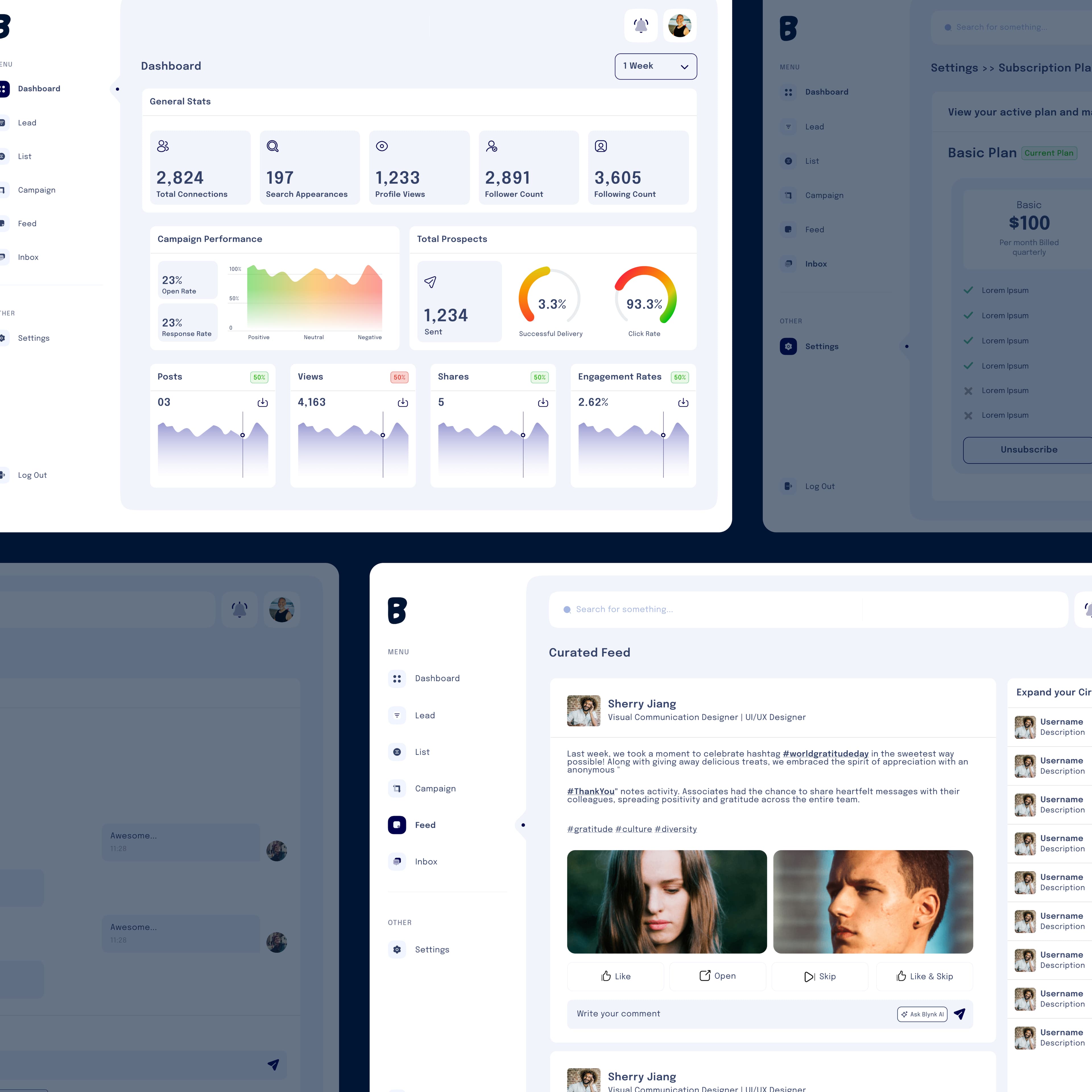 Image of Marketing Web Design | Figma File | 20+ Screens