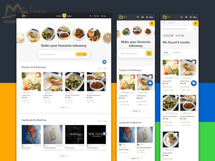 Image of OrderMeal - Food Ordering Platform