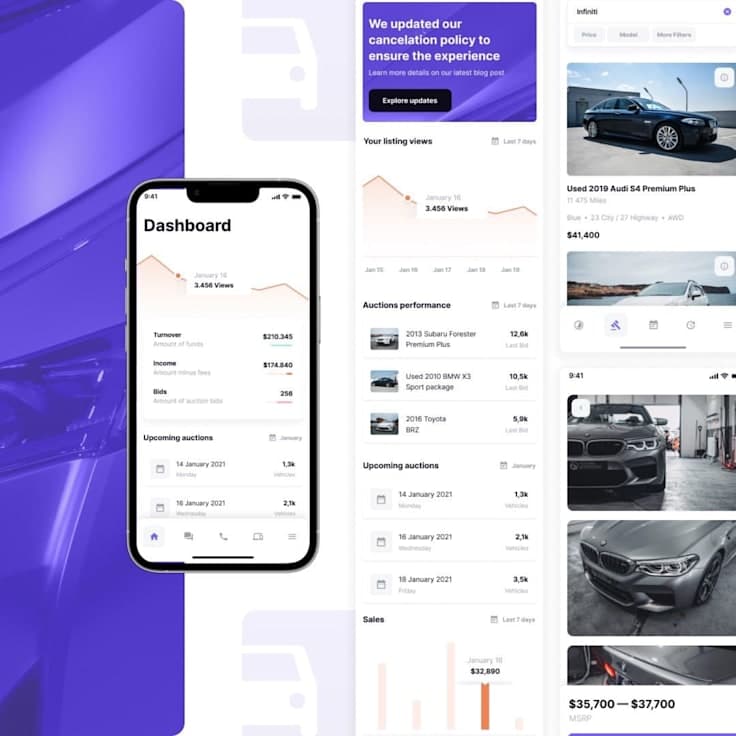 Image of Car Dealer - Website