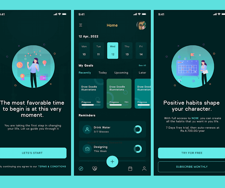 Image of NowGoals App - Health/Fitness Platform